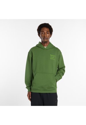 ATHLETICS RUNNERS ARENT NORMAL  - Sweat à capuche - dark alpine green