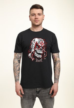 PENTA - Triko s potiskem - black