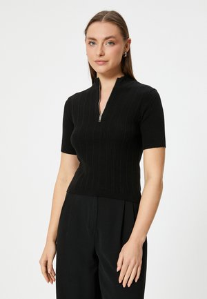 Koton T-Shirt basic - black