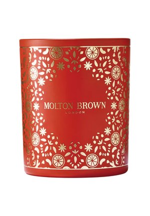 MARVELLOUS MANDARIN & SPICE SIGNATURE CANDLE - Duftkerze - rot