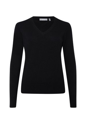 Style Republic KASCH-MIR V-NECK JUMPER - Pullover - black