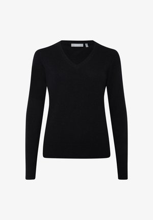 Style Republic KASCH-MIR V-NECK JUMPER - Maglione - black