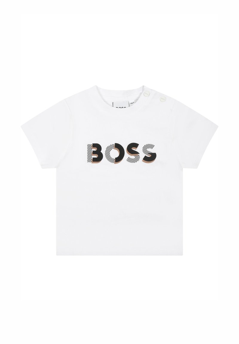 BOSS Kidswear T-shirt print wit BOSS Kidswear T-shirt print wit