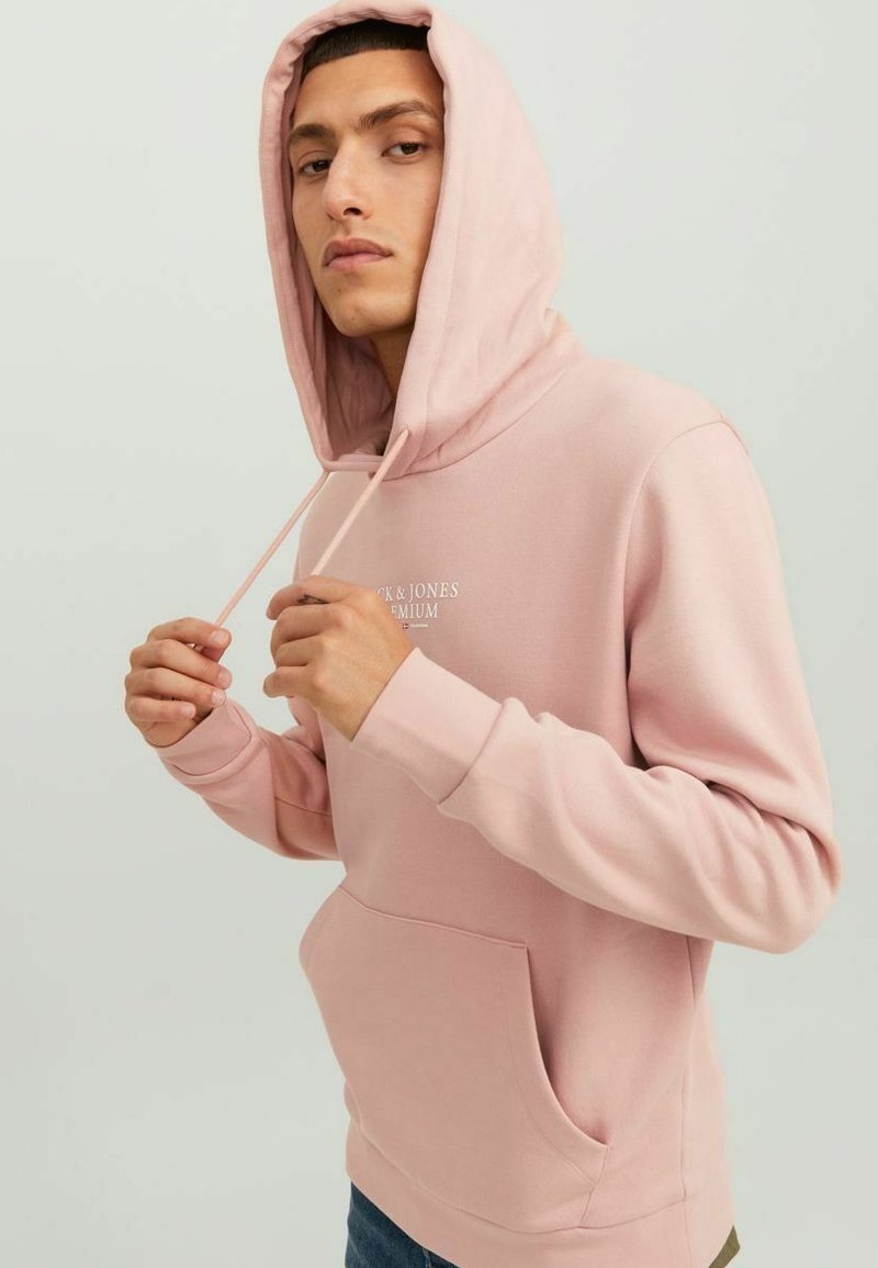 Sweat à Capuche Femme Lazy Jacks XXL Rose – 100% Coton, Fermeture éclair Intégrale