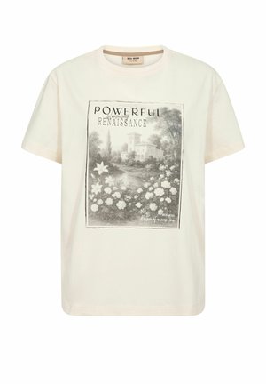 Mos Mosh, MMTONI - T-Shirt print - ecru