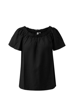 QS, BLUSE - Bluse - schwarz