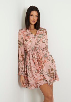 BLUMENPRINT - Day dress - blumenmuster pink