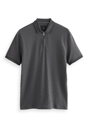 Next TEXTURED - Pikeepaita - charcoal grey