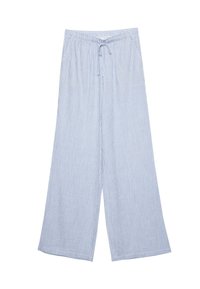 FLOWING STRIPED - Bukser - dark blue