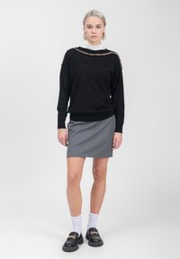 INFLUENCER CHAIN-DETAILED - Maglione - black