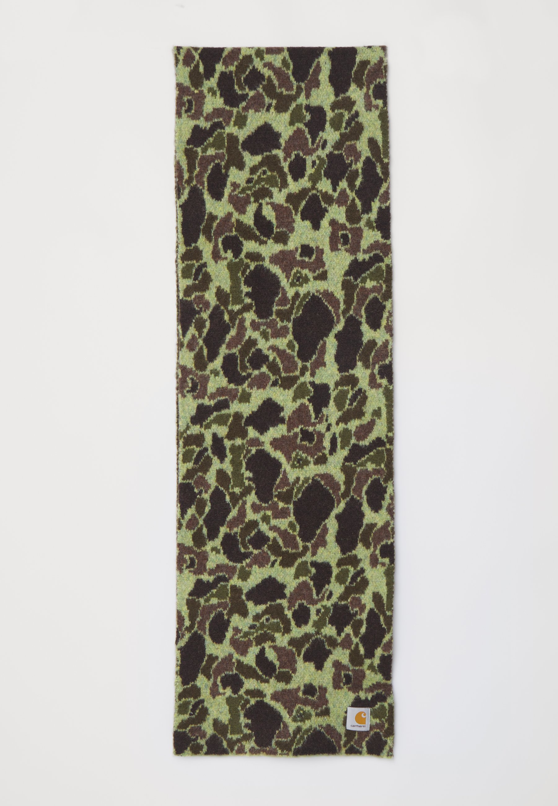 carhartt wip カーハート PALMER SCARF Carhartt WIP Palmer Scarf Camo Duck Jacquard Grey