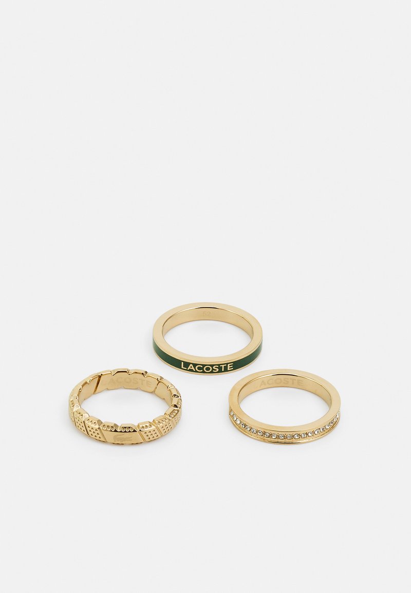 Lacoste - 3 PACK - Anillo - gold-coloured/green, Ampliar