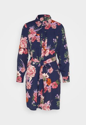 Vero Moda VMVIOLA DRESS  - Φόρεμα πουκάμισο - dunkelblau