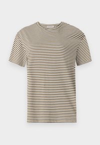SHORTSLEEVE YD STRIPE - Trükipildiga T-särk - medium brown