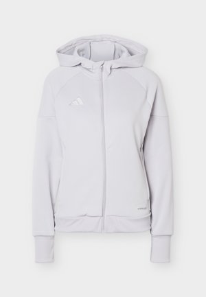 adidas Performance, TIRO25 FULL ZIP HOODIE - Giacca sportiva - team light grey
