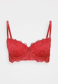 PADDED BRA - Balconette bra - lacquer red