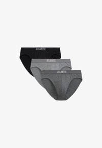 Niewybrane, black grey melange dark grey melange