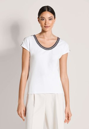 Blouse - white black
