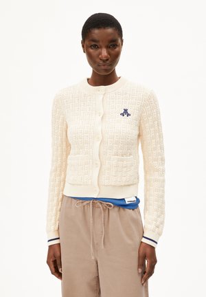 JULIAANAS STRUCTURE - Cardigan - oatmilk