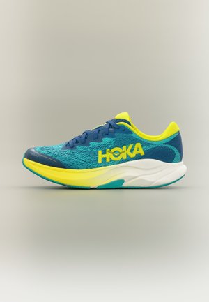 HOKA RINCON 4 UNISEX - Hardloopschoenen voor op de weg - electric aqua/neon citrus