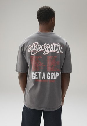 Next, NEXT - T-shirts print - charcoal grey aerosmith