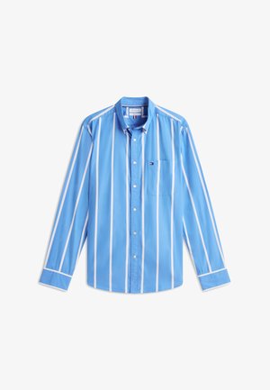 Tommy Hilfiger, SPACED STRIPE SHIRT SEASONAL PATTERN - Pluus - blue spell