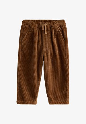 Next, REGULAR FIT - TEXTURED PULL ON - Pantalones - tan brown