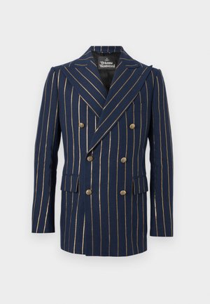 CAPTAIN JACKET - Sacou - navy/gold-coloured