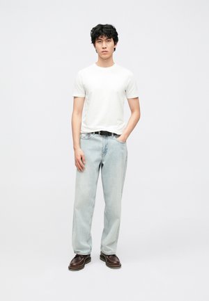 Only & Sons ONSBASIC SLIM O NECK 2 PACK - T-Shirt basic - white