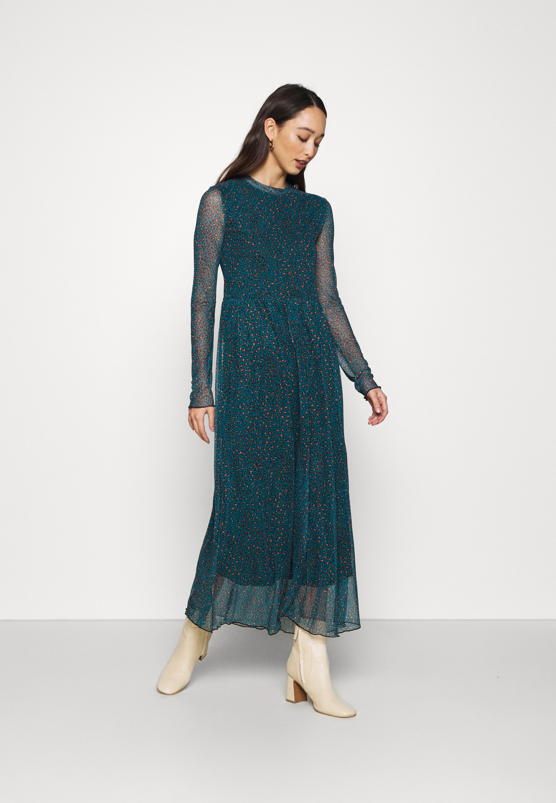 aqua green dress