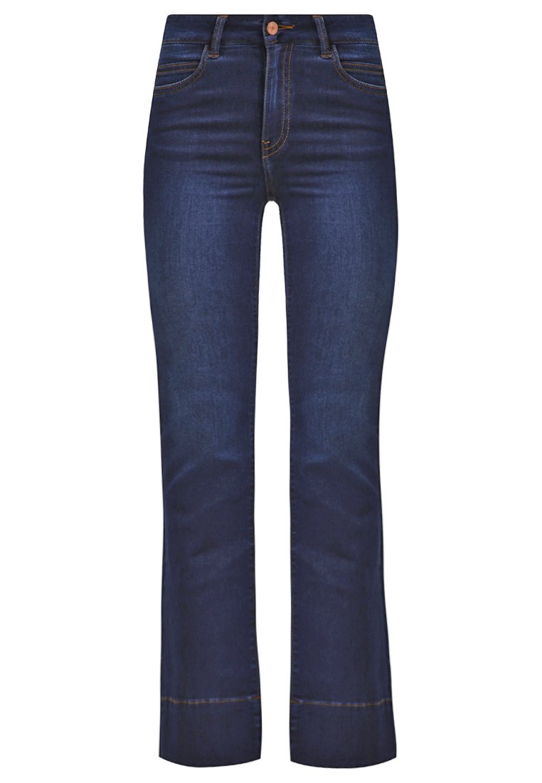 Noisy May Petite Bootcut jeans donkerblauw denim Noisy May Petite Bootcut jeans donkerblauw denim