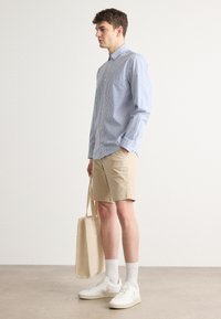 Calvin Klein STRIPE SHIRT - Majica - white/dutch blue