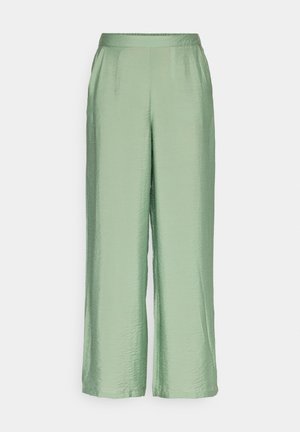 VMJOSIE HW WIDE GA NOOS - Pantalones - hedge green