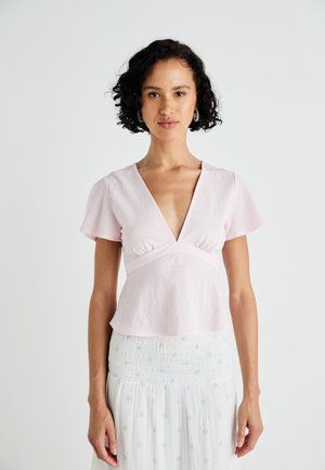 Gina Tricot TIE - T-shirts basic - primrose pink