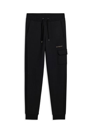 WITH CARGO POCKET AND CUFFED - Pantaloni sportivi - dark blue