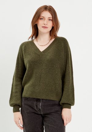 Pullover - vert kaki