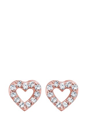 CLASSY HEART - Boucles d'oreilles - rose gold-coloured