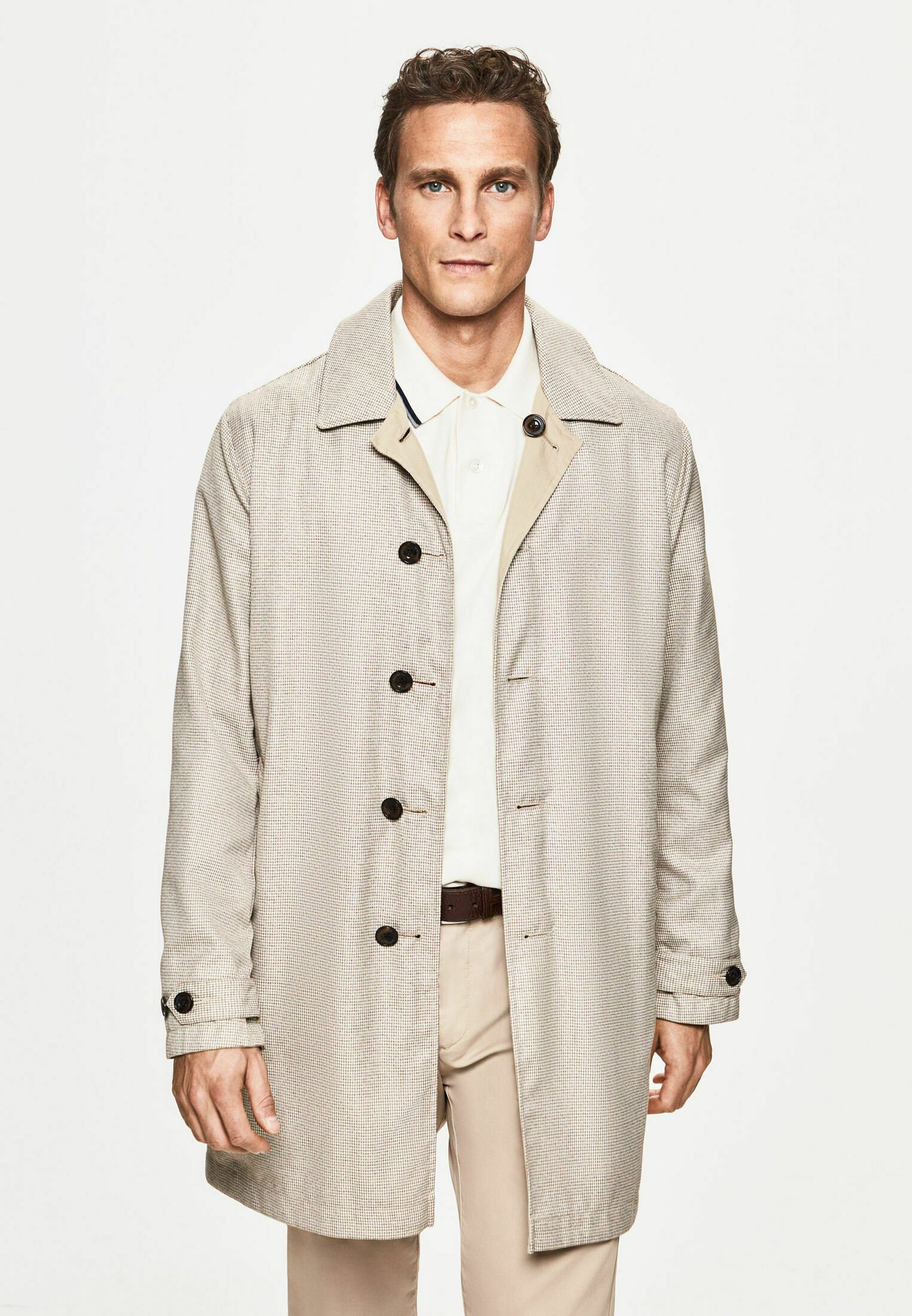 hackett camel coat
