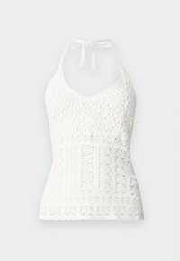 BARE SLIM HALTER - Topper - white