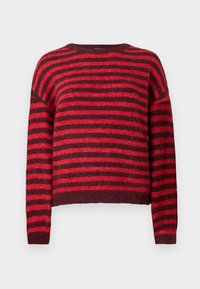 JDYZOEY LIFE - Pullover - maroon banner/salsa