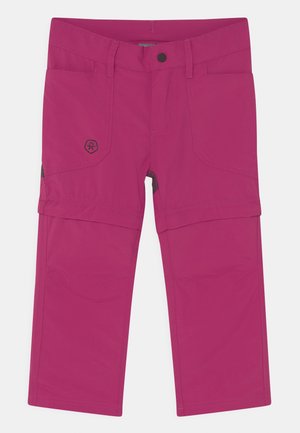 ZIP OFF PANTS UNISEX - Outdoorové kalhoty - festival fuchsia