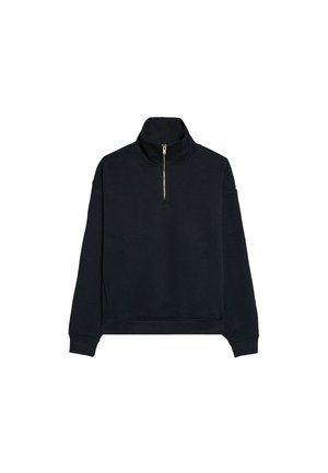 Bershka, HIGH NECK ZIP-UP - SWEATSHIRT - Sweatshirt - royal blue