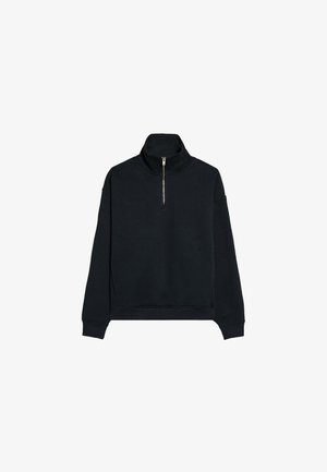 Bershka, HIGH NECK ZIP-UP - SWEATSHIRT - Sweatshirt - royal blue