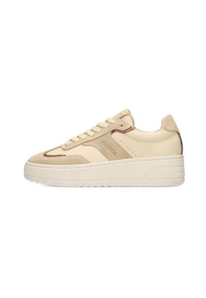 Sneakers laag - dark beige
