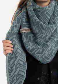 Knit Factory JOSH - Sjaal - laurel stone green