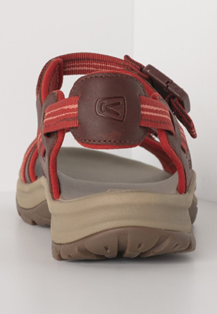 Damen Sportbekleidung | Keen Trekkingsandale dark red/coral/dunkelrot - QV82916 Damen Sportbekleidung | Keen Trekkingsandale dark red/coral/dunkelrot - QV82916
