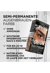 L'Oréal Paris BROW COLOR - Teinture à sourcils - braun