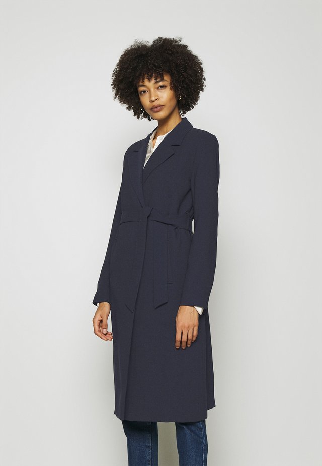 BIG COLLAR - Trenchcoat - marine