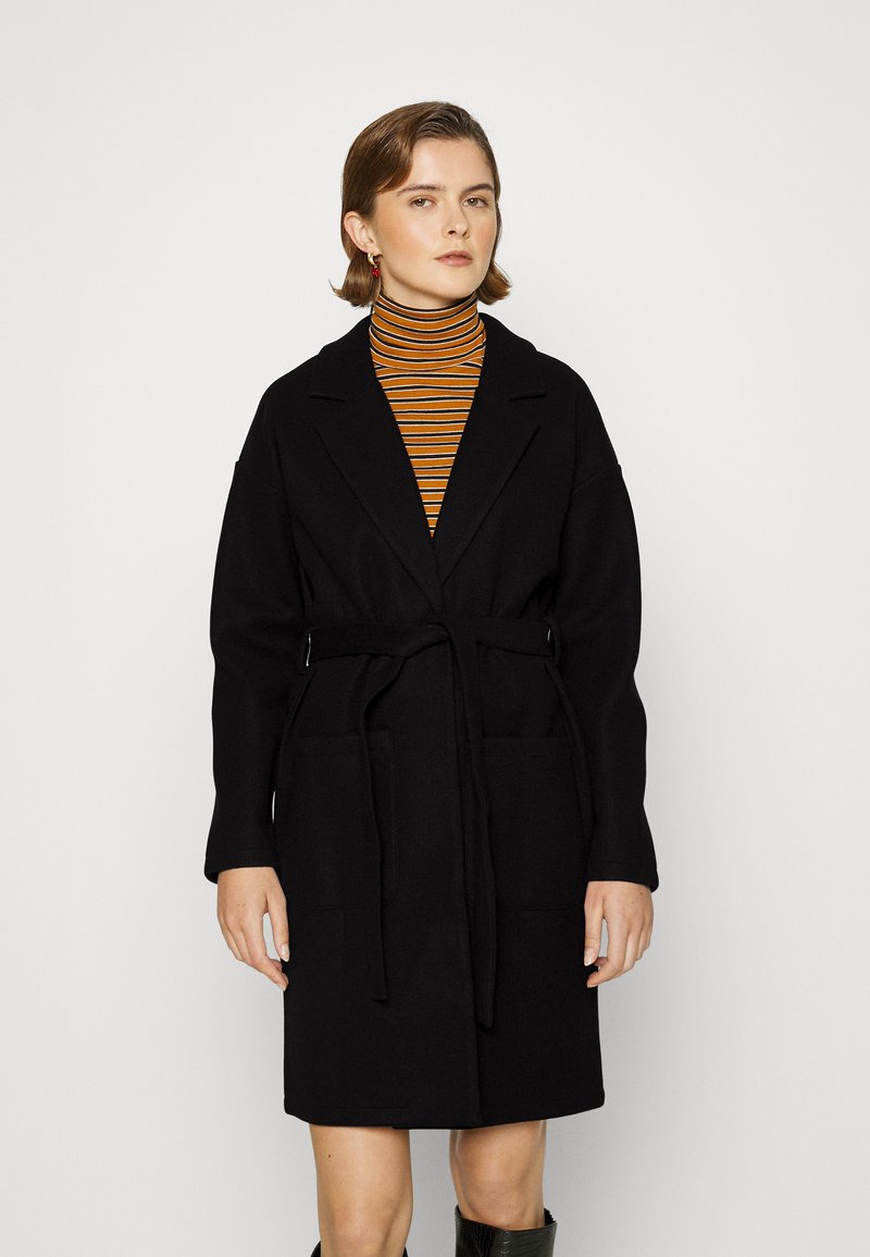 Pieces PCJOLENE LIGHT JACKET Classic coat black Zalando.ie