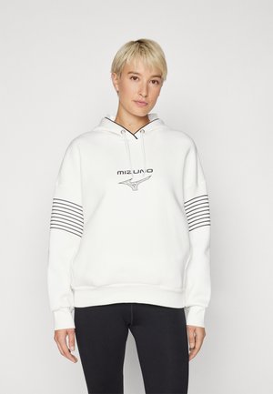 Mizuno ATHLETICS HOODY - Mikina s kapucňou - pristine